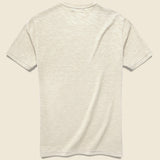 Standard Crew Tee - Almond Milk - Alex Mill - STAG Provisions - Tops - S/S Tee