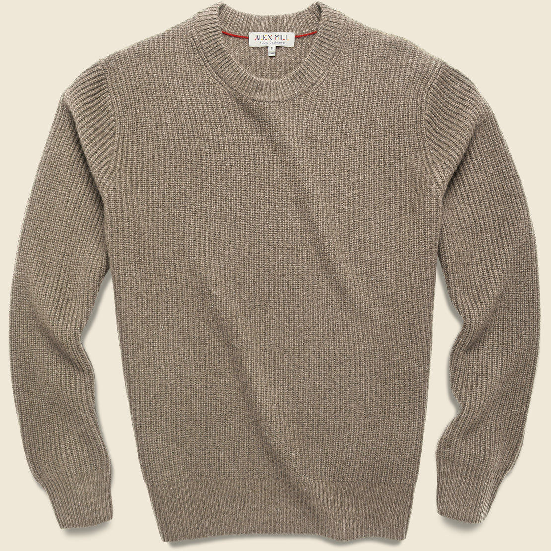 Alex Mill Cashmere Jordan Sweater - Taupe