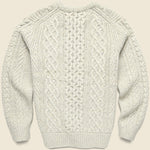 Donegal Fisherman Sweater - Oatmeal - Alex Mill - STAG Provisions - Tops - Sweater