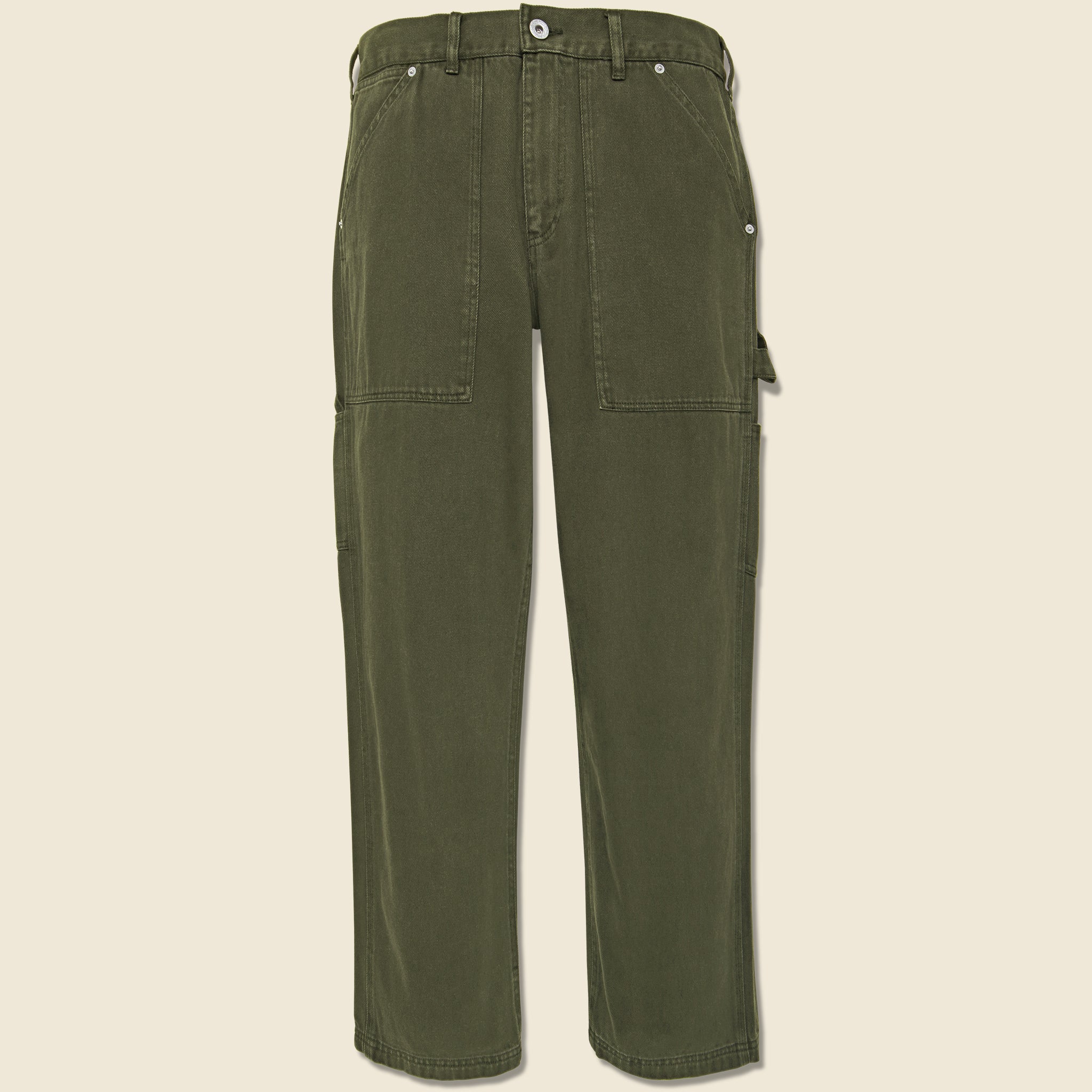 Denim Painter Pant - Military Olive - Alex Mill - STAG Provisions - Pants - Denim