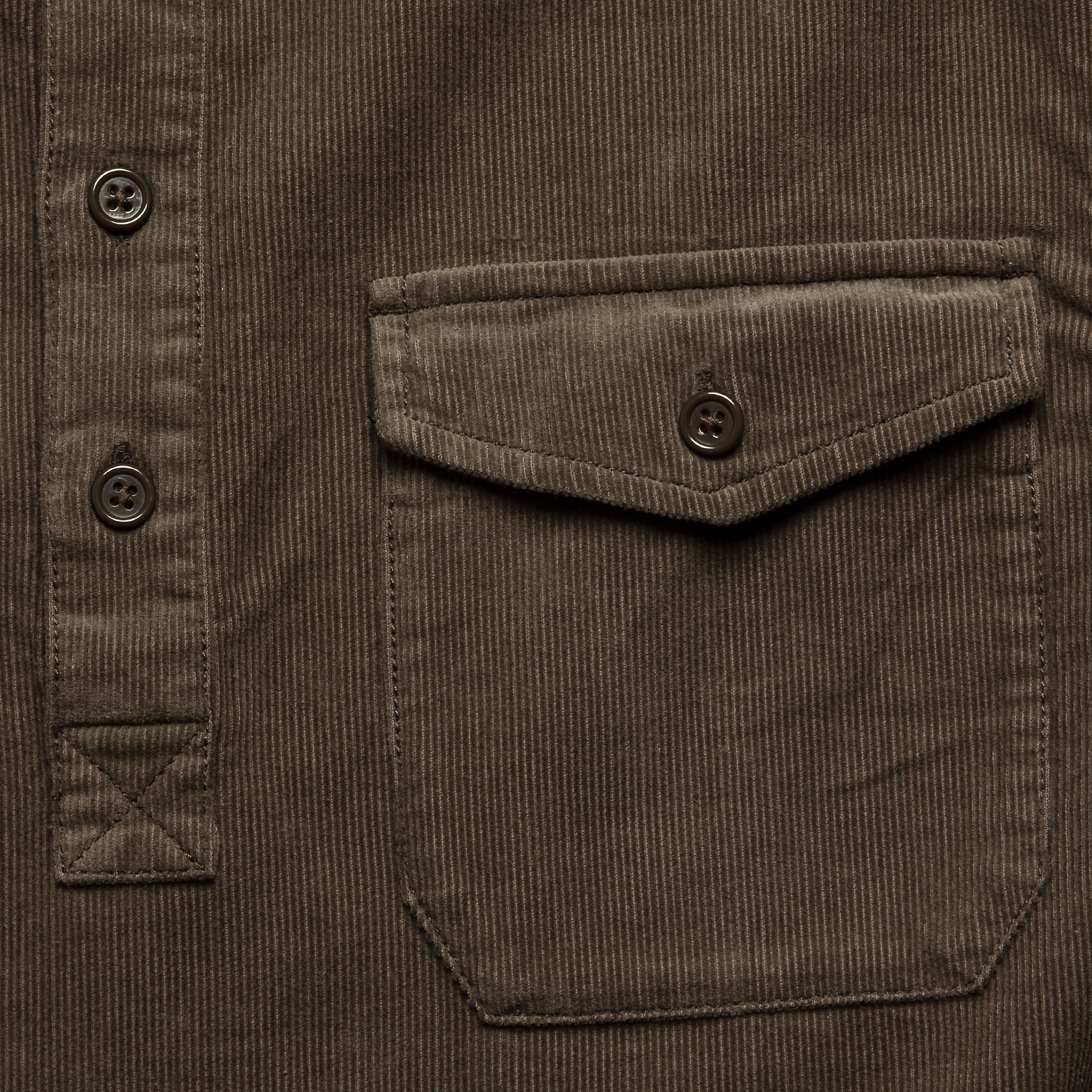 
                          Popover Cord Shirt - Umber - Alex Mill - STAG Provisions - Tops - L/S Woven - Corduroy
                        