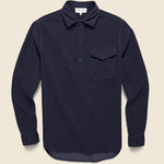 Popover Cord Shirt - Navy - Alex Mill - STAG Provisions - Tops - L/S Woven - Corduroy