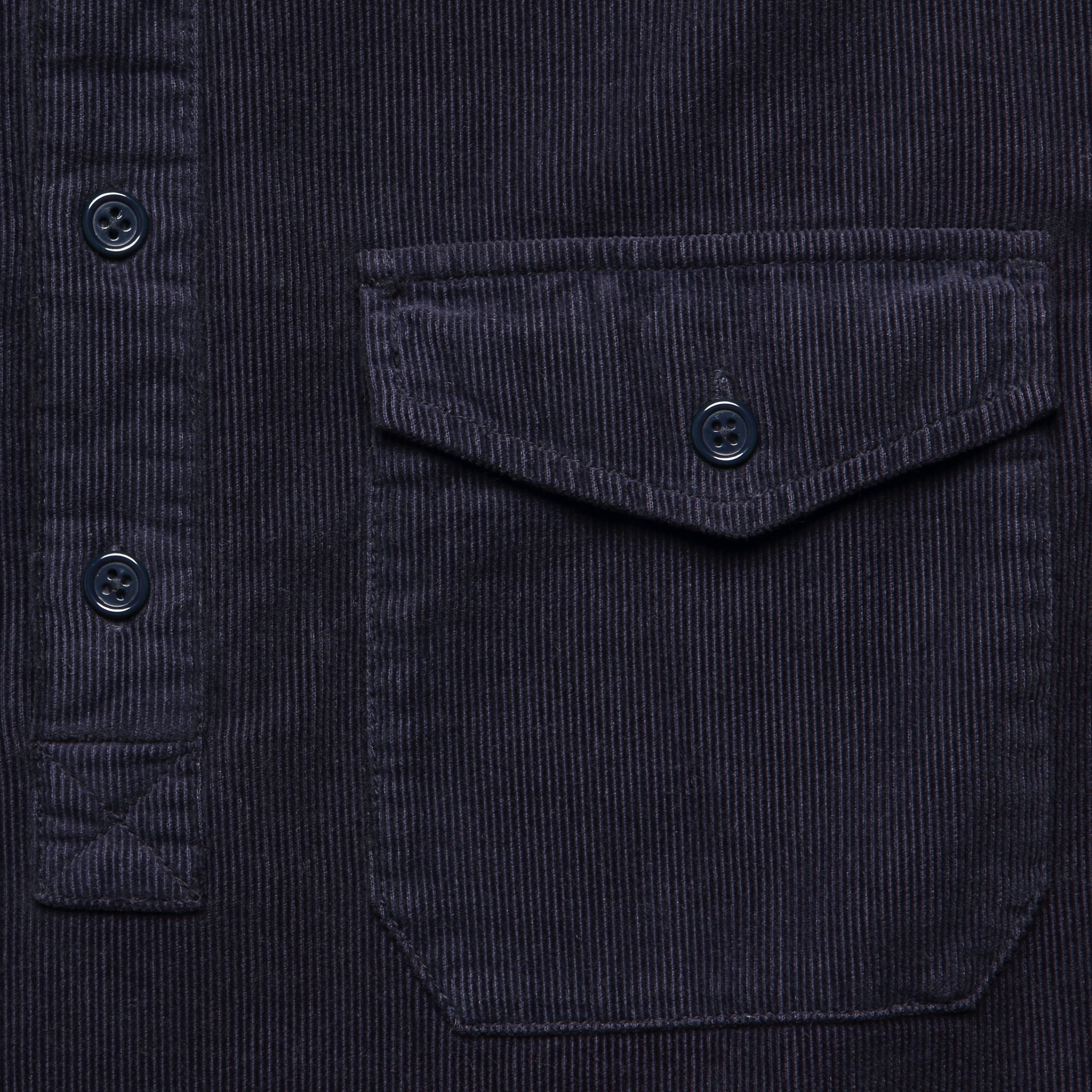 
                          Popover Cord Shirt - Navy - Alex Mill - STAG Provisions - Tops - L/S Woven - Corduroy
                        