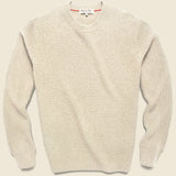 Cashmere Jordan Sweater - Ecru - Alex Mill - STAG Provisions - Tops - Sweater