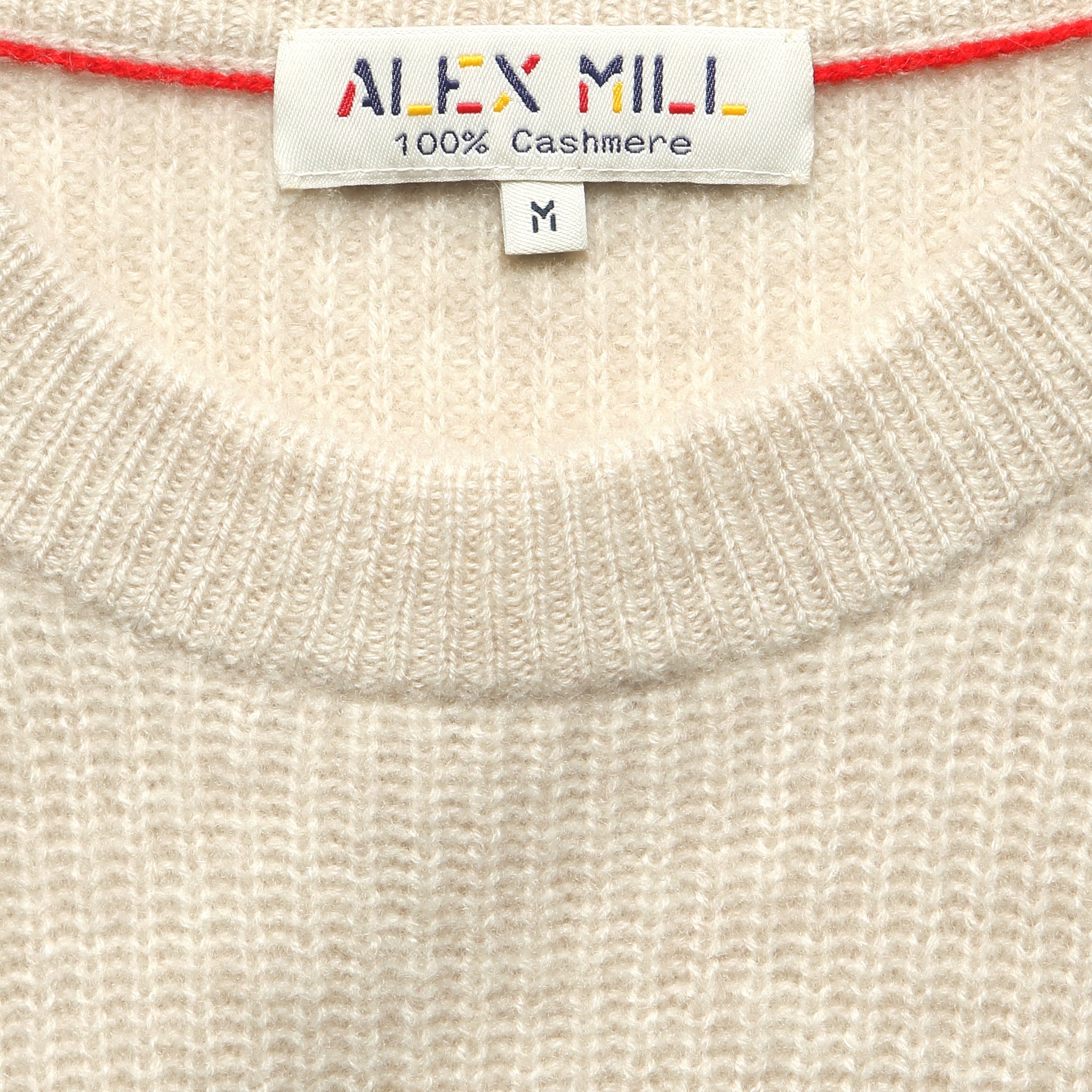 
                          Cashmere Jordan Sweater - Ecru - Alex Mill - STAG Provisions - Tops - Sweater
                        