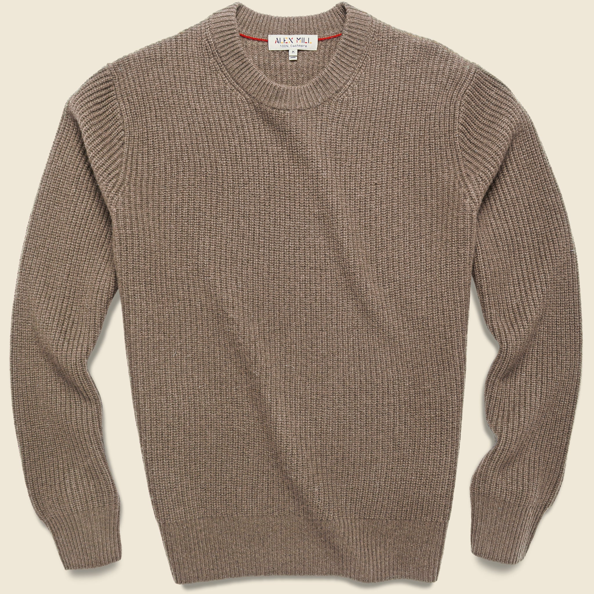 Cashmere Jordan Sweater - Walnut - Alex Mill - STAG Provisions - Tops - Sweater