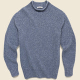 Alpaca Rollneck Sweater - Storm - Alex Mill - STAG Provisions - Tops - Sweater