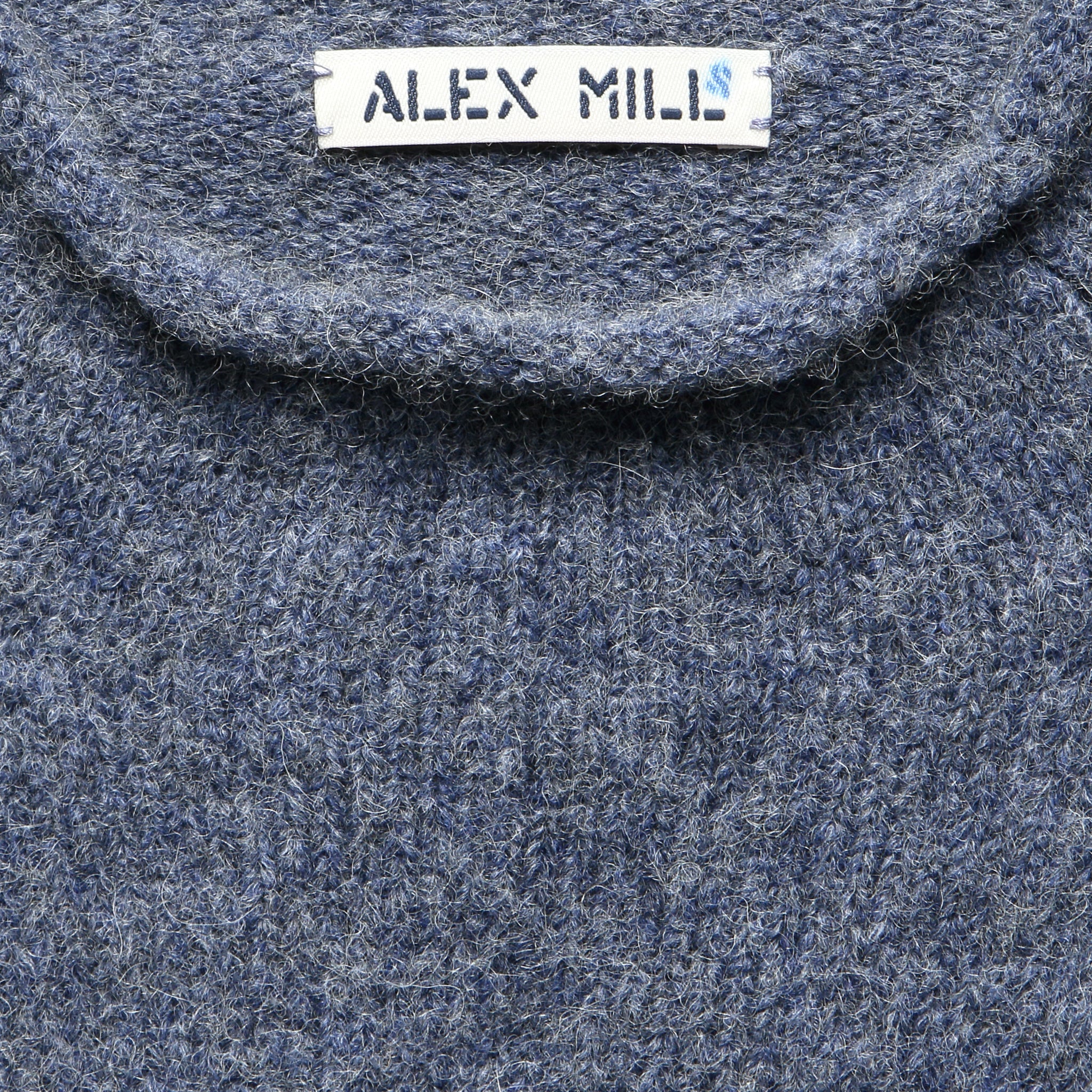 
                          Alpaca Rollneck Sweater - Storm - Alex Mill - STAG Provisions - Tops - Sweater
                        