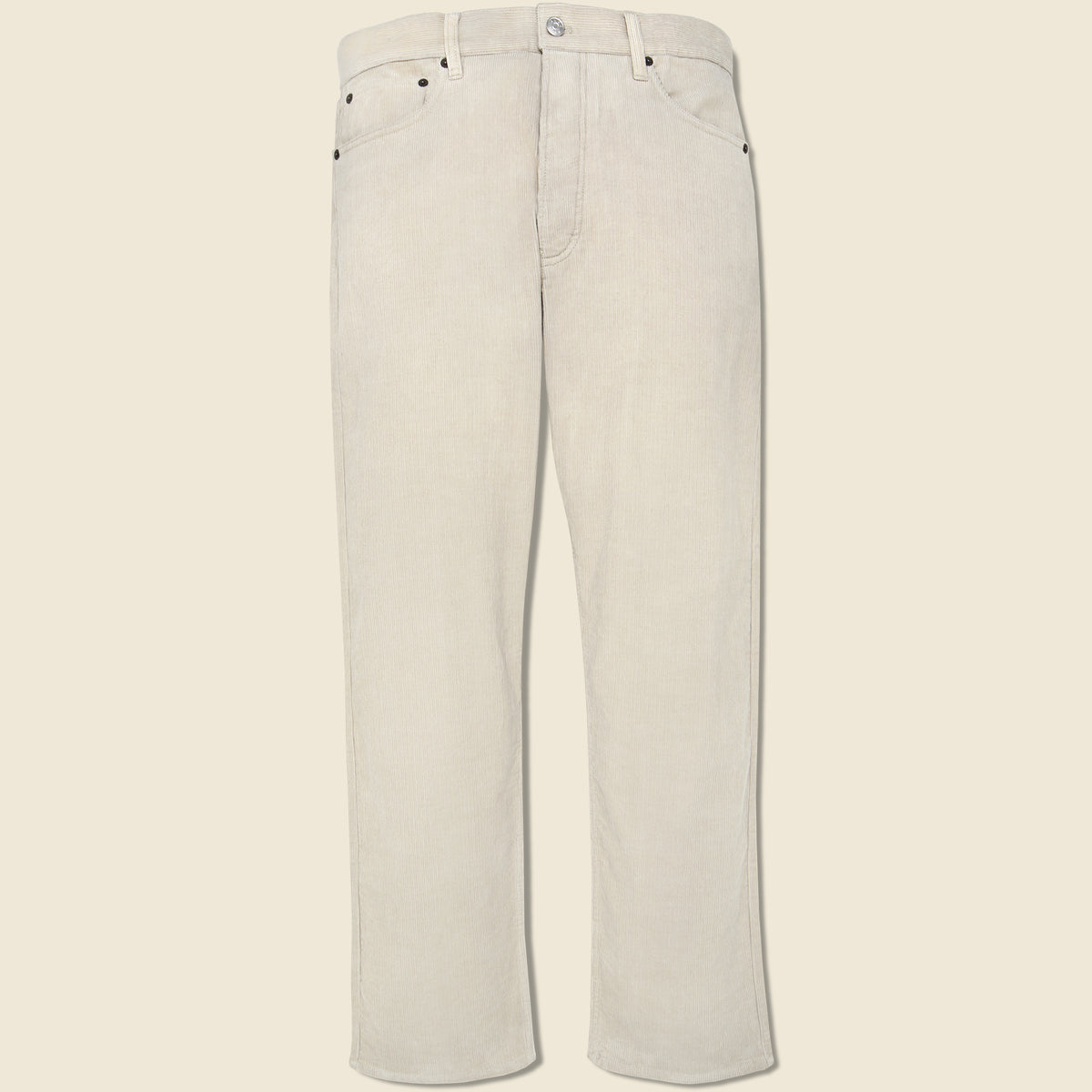 Vintage Corduroy Pant in Oatmeal featuring soft textured corduroy and a classic vintage-inspired silhouette.