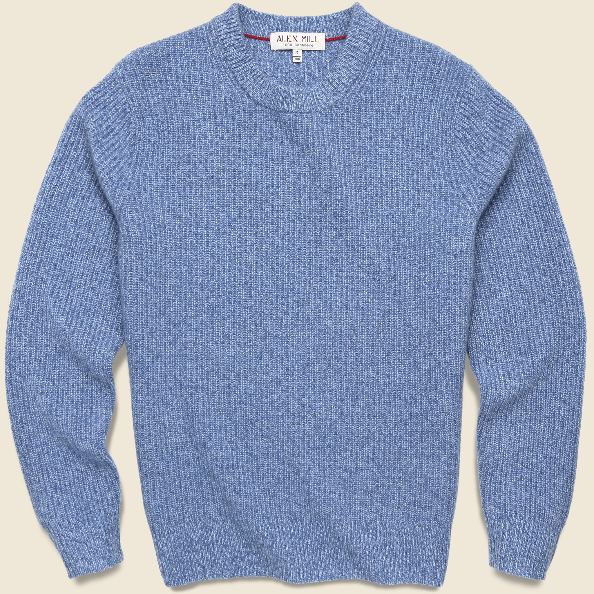 Cashmere Jordan Sweater - Dusty Blue - Alex Mill - STAG Provisions - Tops - Sweater