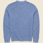 Cashmere Jordan Sweater - Dusty Blue - Alex Mill - STAG Provisions - Tops - Sweater
