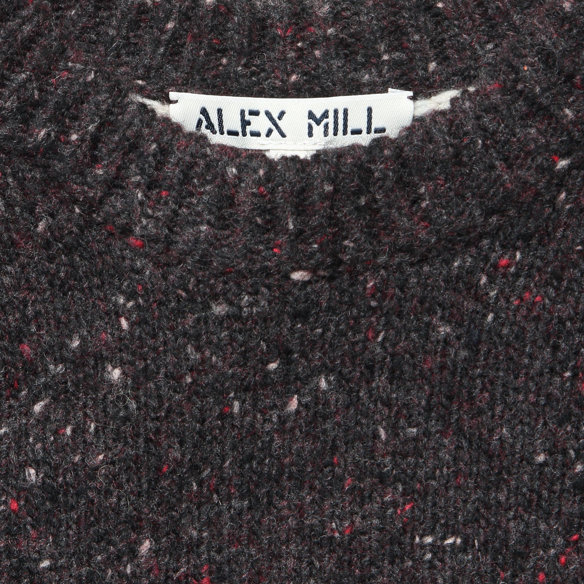 
                          Donegal Wool Sweater - Pinot Noir
                        