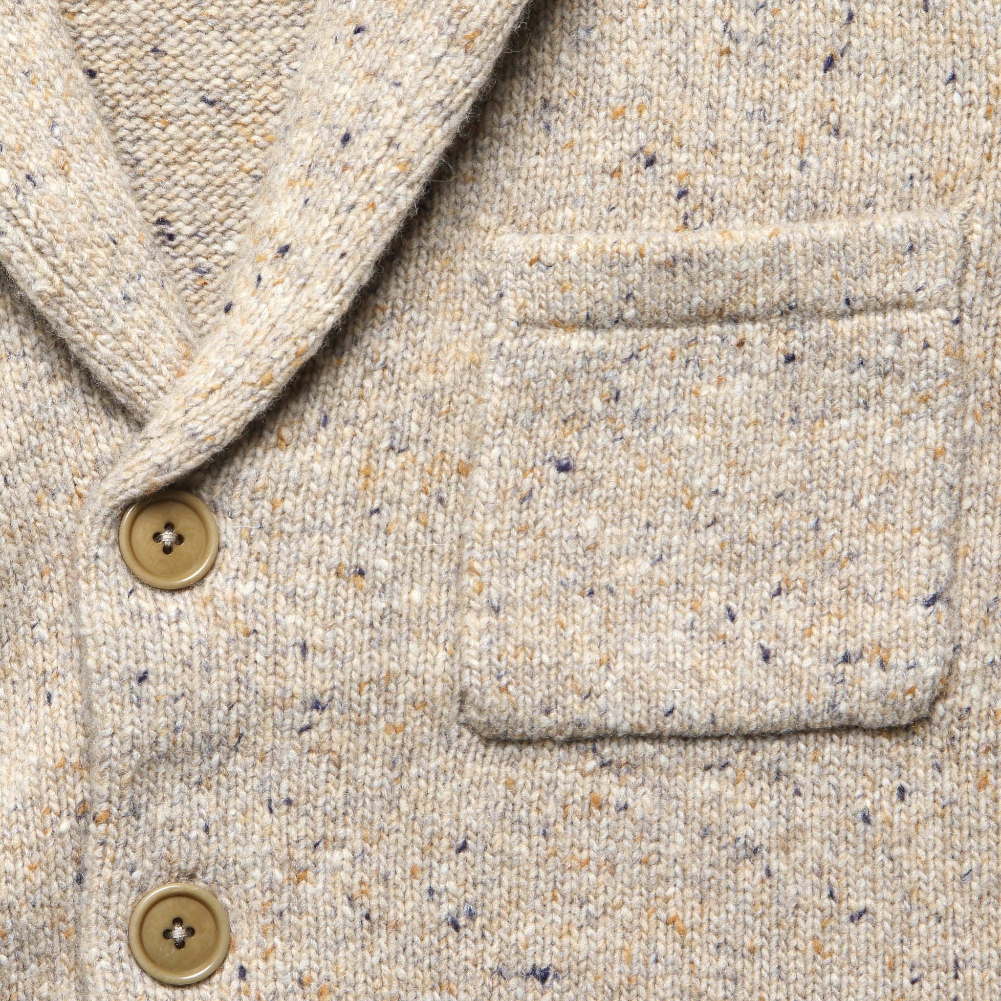 
                          Donegal Mitchell Cardigan - Oatmeal
                        