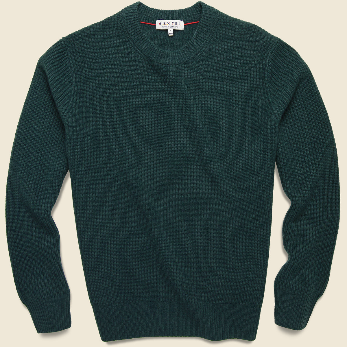 Cashmere Jordan Sweater - Cypress Green