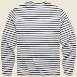 Striped Touch Down Tee - Natural/Navy - Alex Mill - STAG Provisions - Tops - L/S Knit