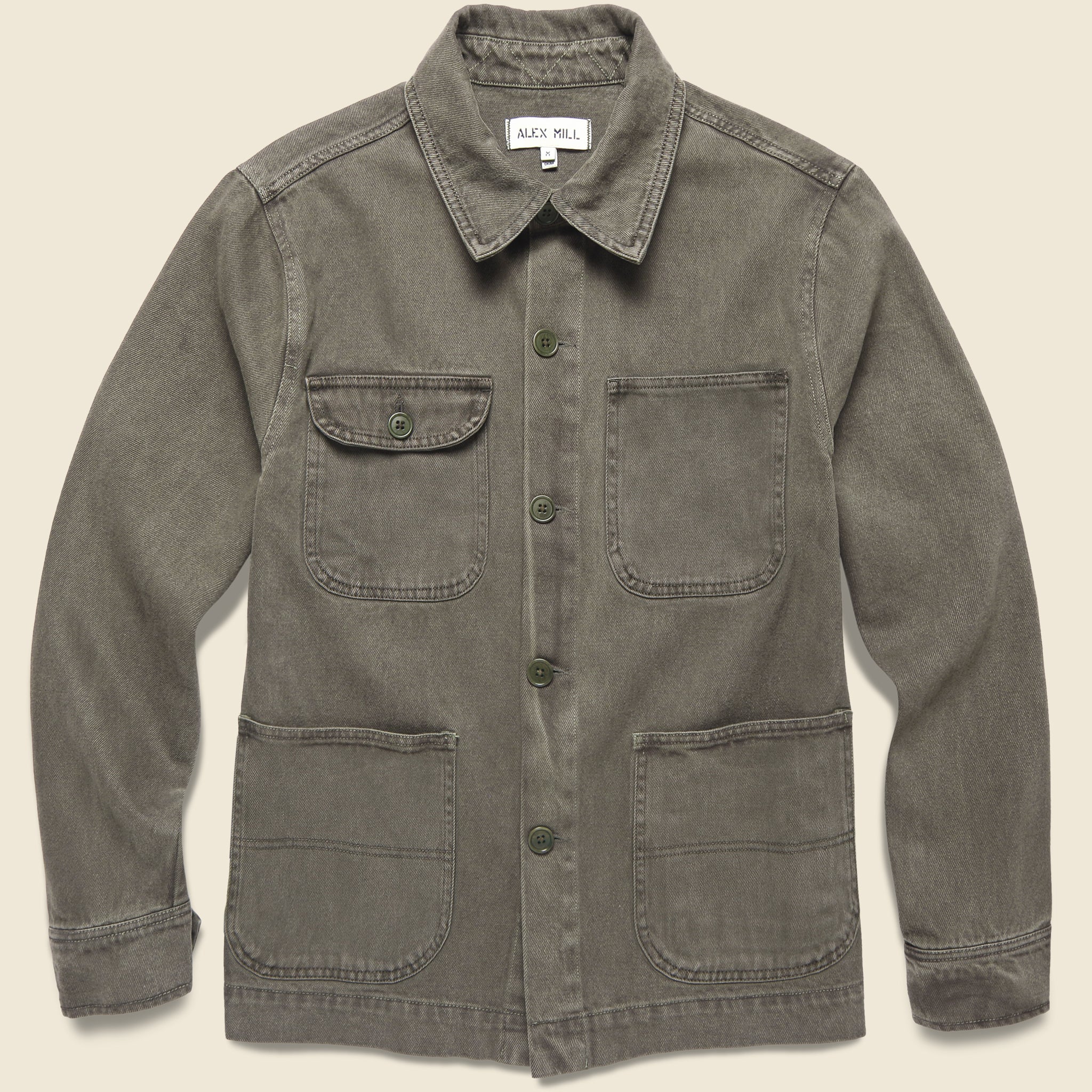 Denim Work Jacket - Thyme