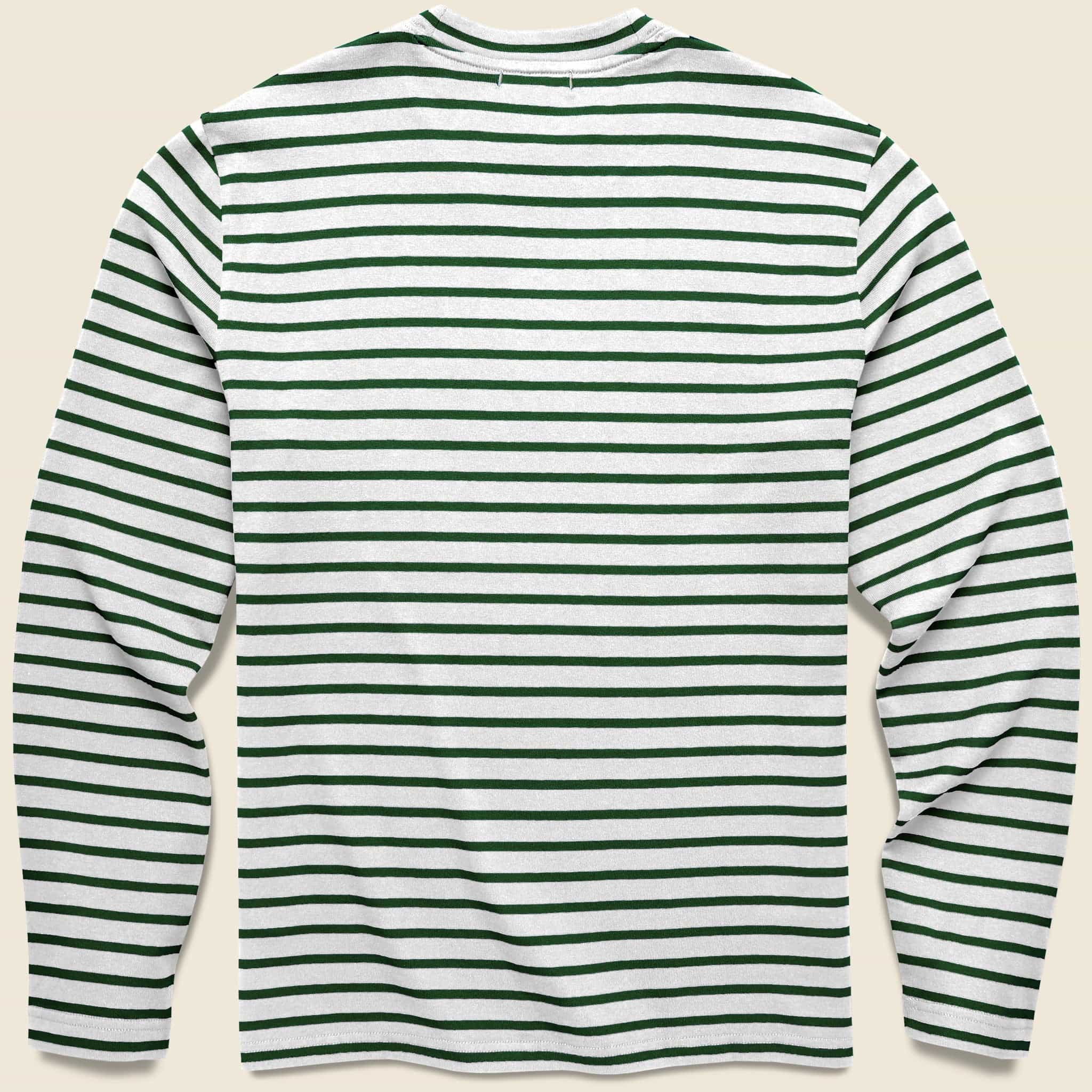 
                          Striped Touch Down Tee - Pine Grove - Alex Mill - STAG Provisions - Tops - L/S Knit
                        