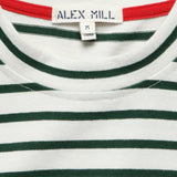 Striped Touch Down Tee - Pine Grove - Alex Mill - STAG Provisions - Tops - L/S Knit