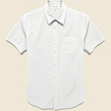 End On End Mill Shirt - White - Alex Mill - STAG Provisions - Tops - S/S Woven - Solid