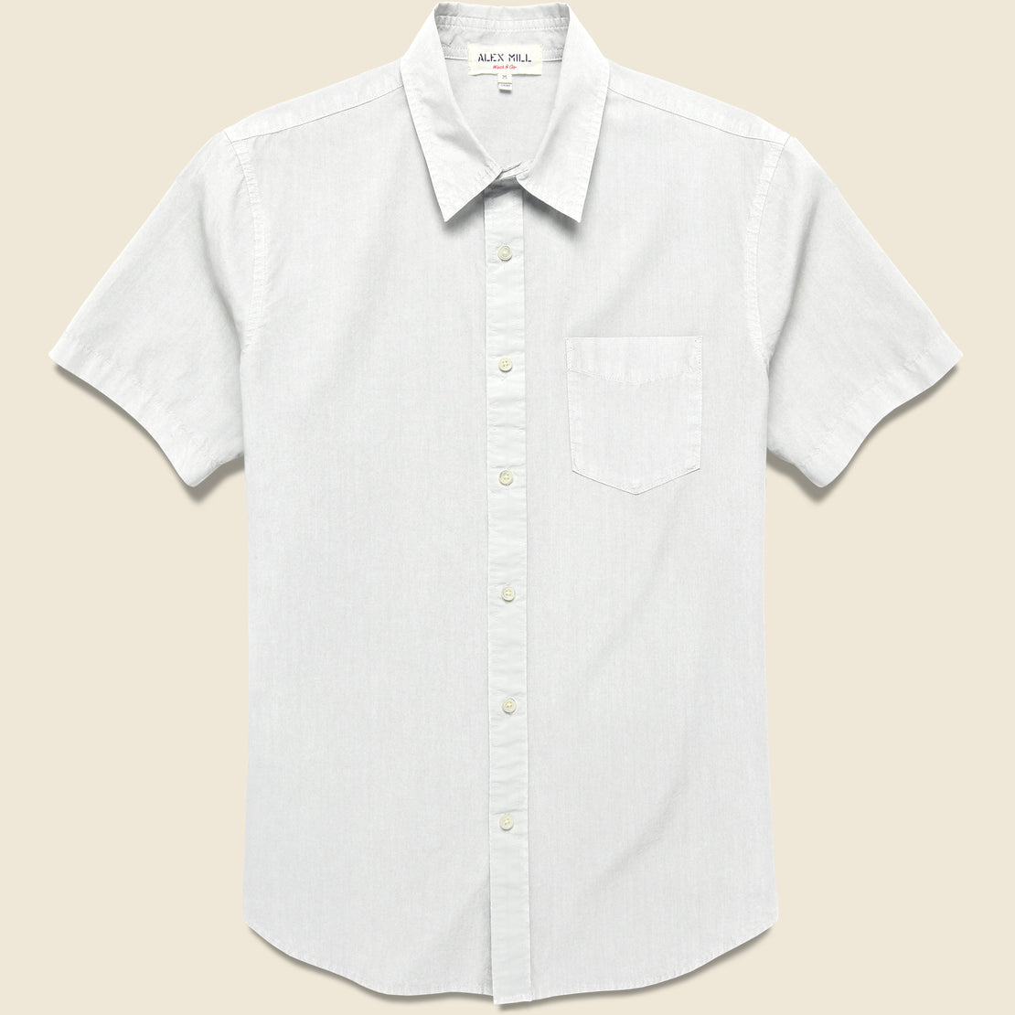 Alex Mill End On End Mill Shirt - White