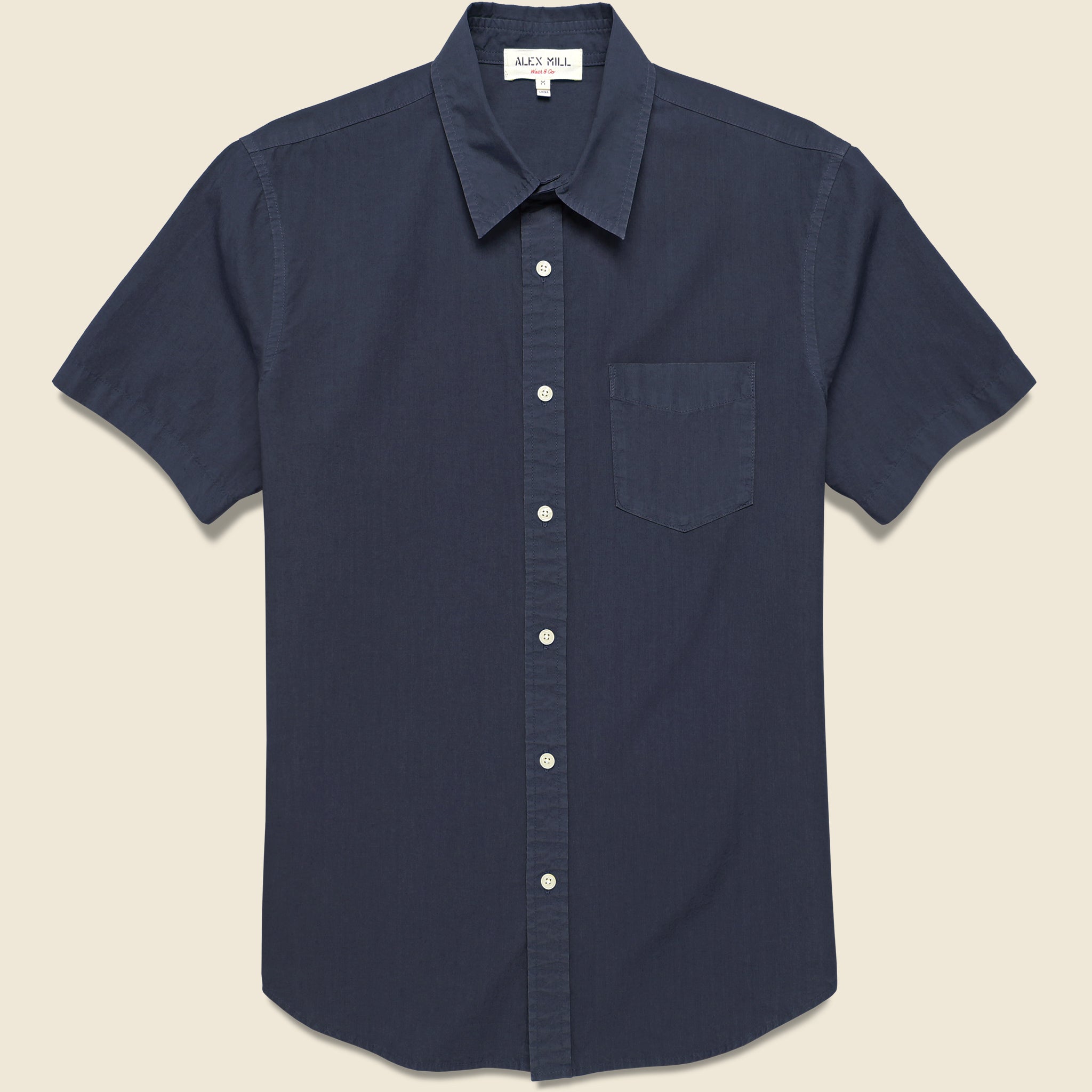 
                          Alex Mill End On End Mill Shirt - Dark Navy
                        