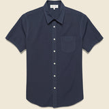 End On End Mill Shirt - Dark Navy - Alex Mill - STAG Provisions - Tops - S/S Woven - Solid