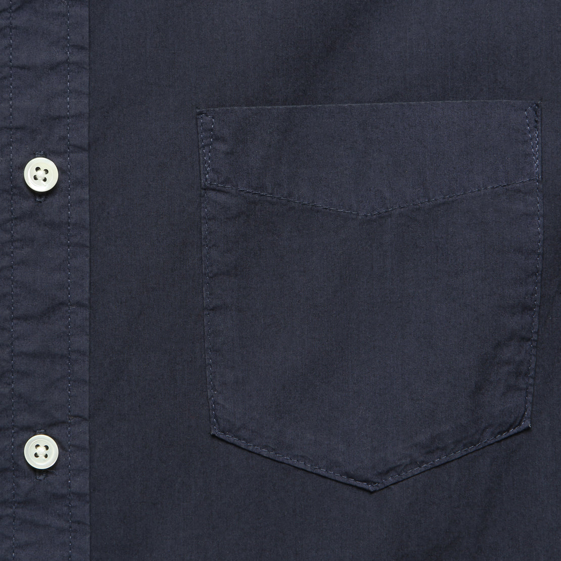 End On End Mill Shirt - Dark Navy - Alex Mill - STAG Provisions - Tops - S/S Woven - Solid