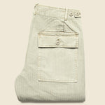 Herringbone Field Pant - Stoneware - Alex Mill - STAG Provisions - Pants - Twill