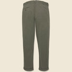Standard Pleated Chino - Olive Grey - Alex Mill - STAG Provisions - Pants - Twill