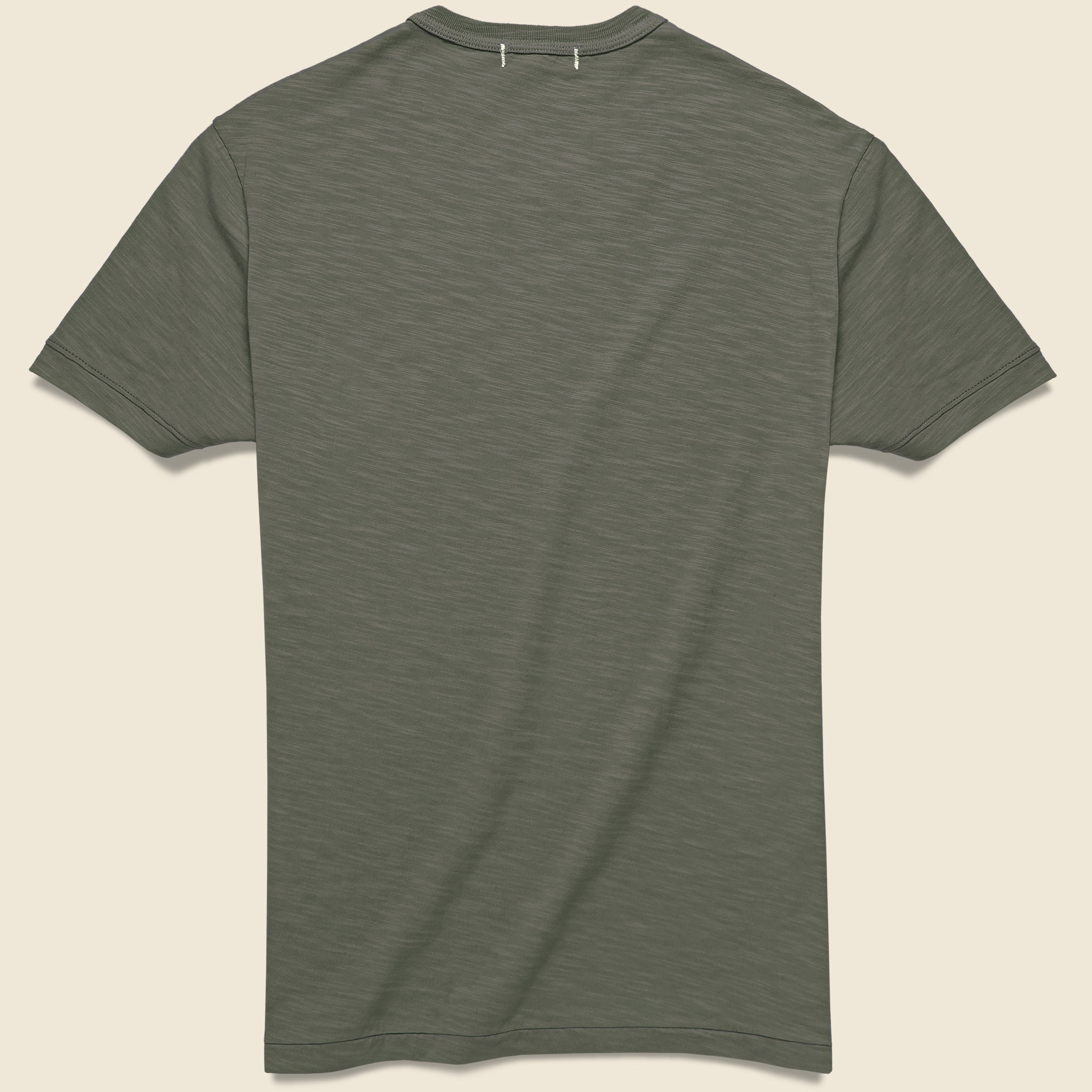 Standard Crew Tee - Olive Grey - Alex Mill - STAG Provisions - Tops - S/S Tee