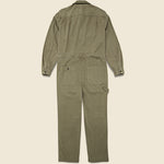 Herringbone Jumpsuit - Olive - Alex Mill - STAG Provisions - Pants - Jumpsuit