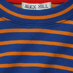 Long Sleeve Stripe Tee - Blue/Turmeric - Alex Mill - STAG Provisions - Tops - L/S Knit