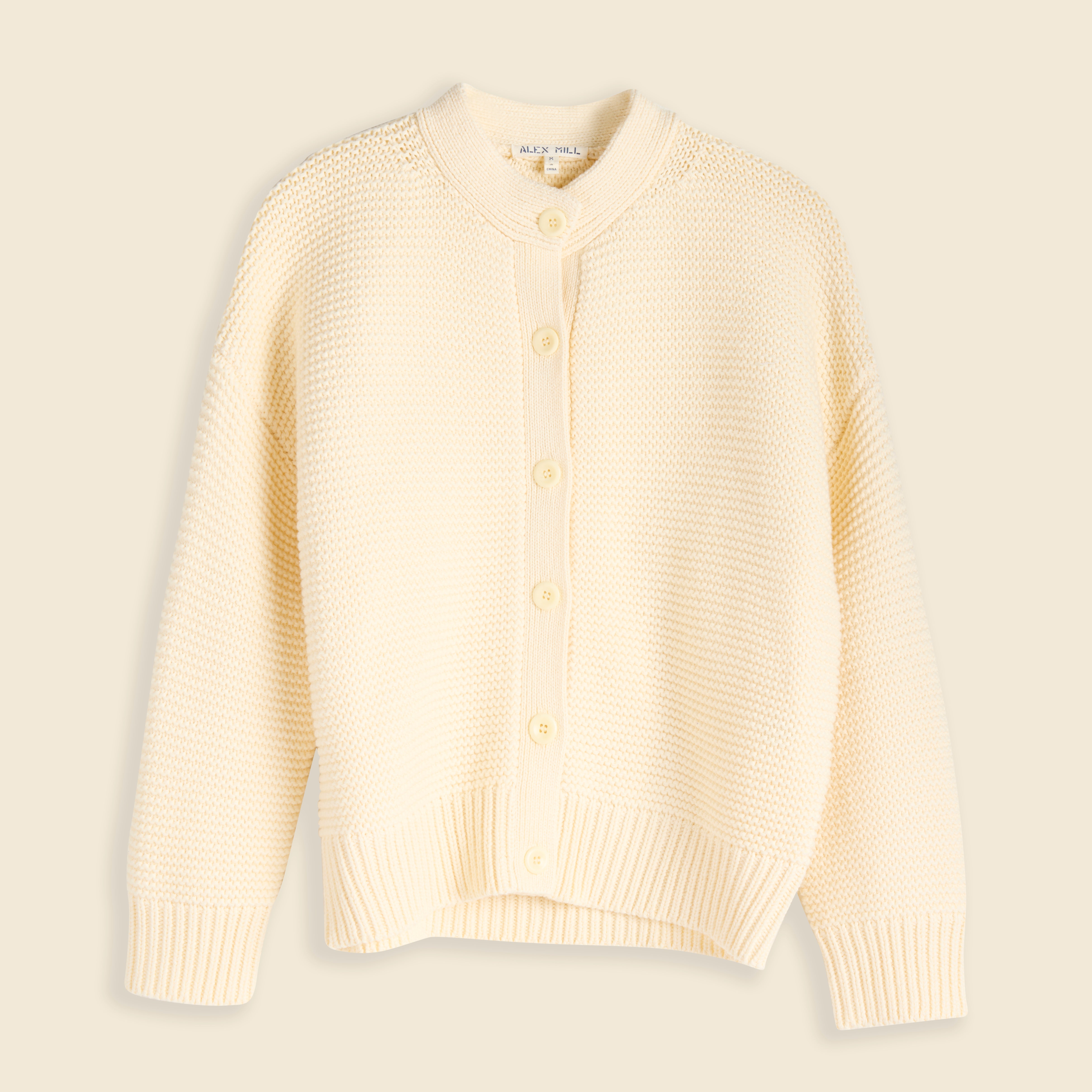 Nico Cardigan - Ivory - Alex Mill - STAG Provisions - W - Tops - Sweater