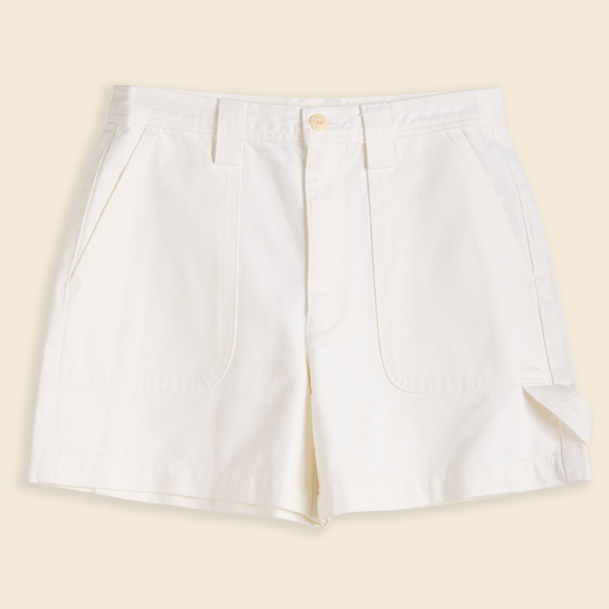 Phoebe Short in Denim - White - Alex Mill - STAG Provisions - W - Shorts - Solid