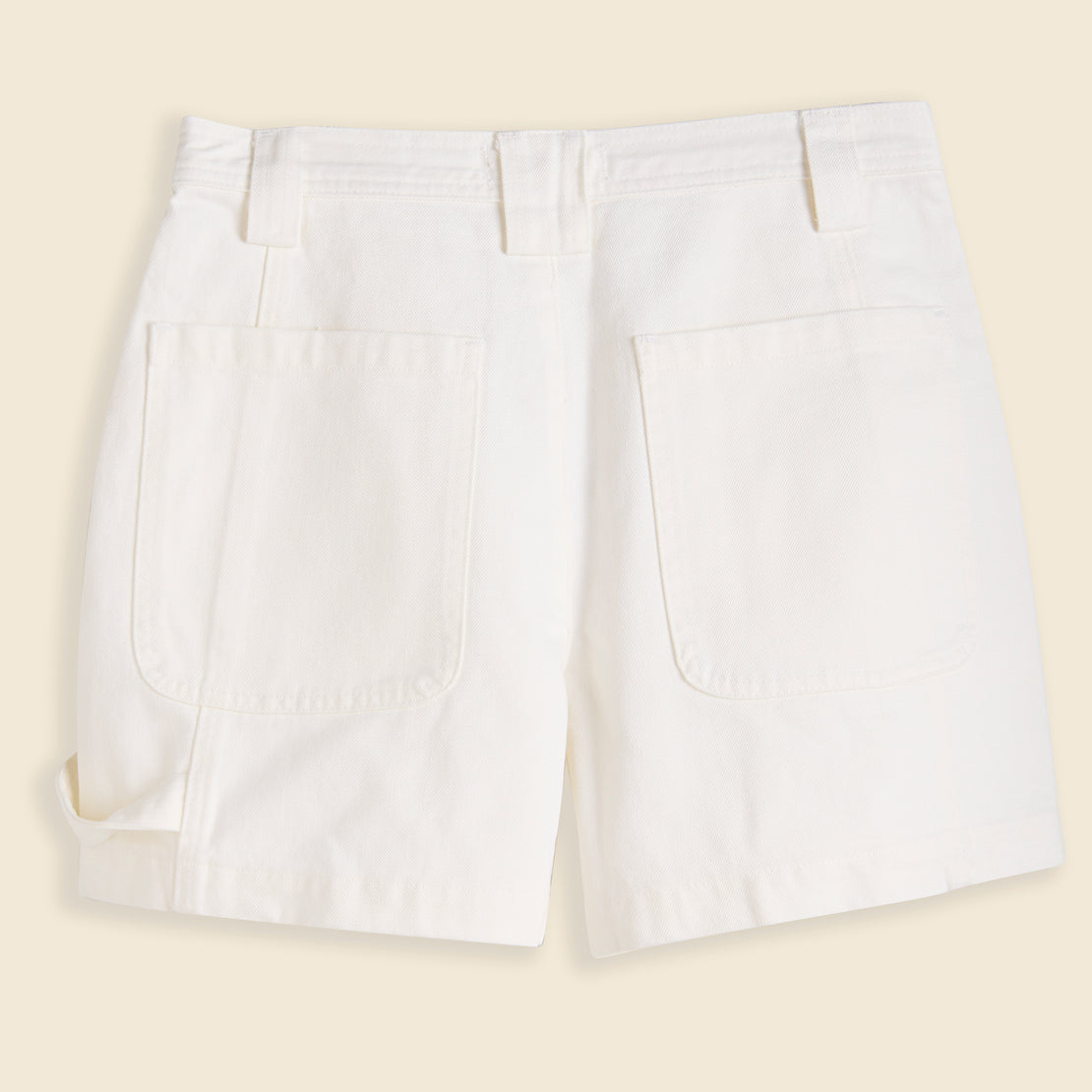 Phoebe Short in Denim - White - Alex Mill - STAG Provisions - W - Shorts - Solid