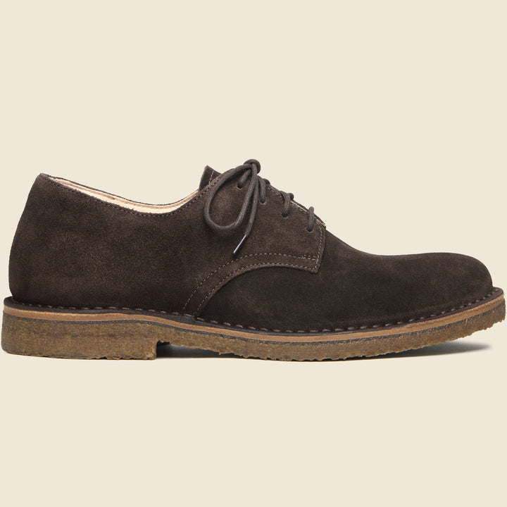 Men’s Redflex Oxford shoe in Dark Chestnut from Redflex Oxford – Dark Chestnut styled as a refined leather shoe for smart casual and dressed-up occasions.