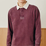 Rugby Shirt - Wine - Corridor - STAG Provisions - Tops - L/S Knit