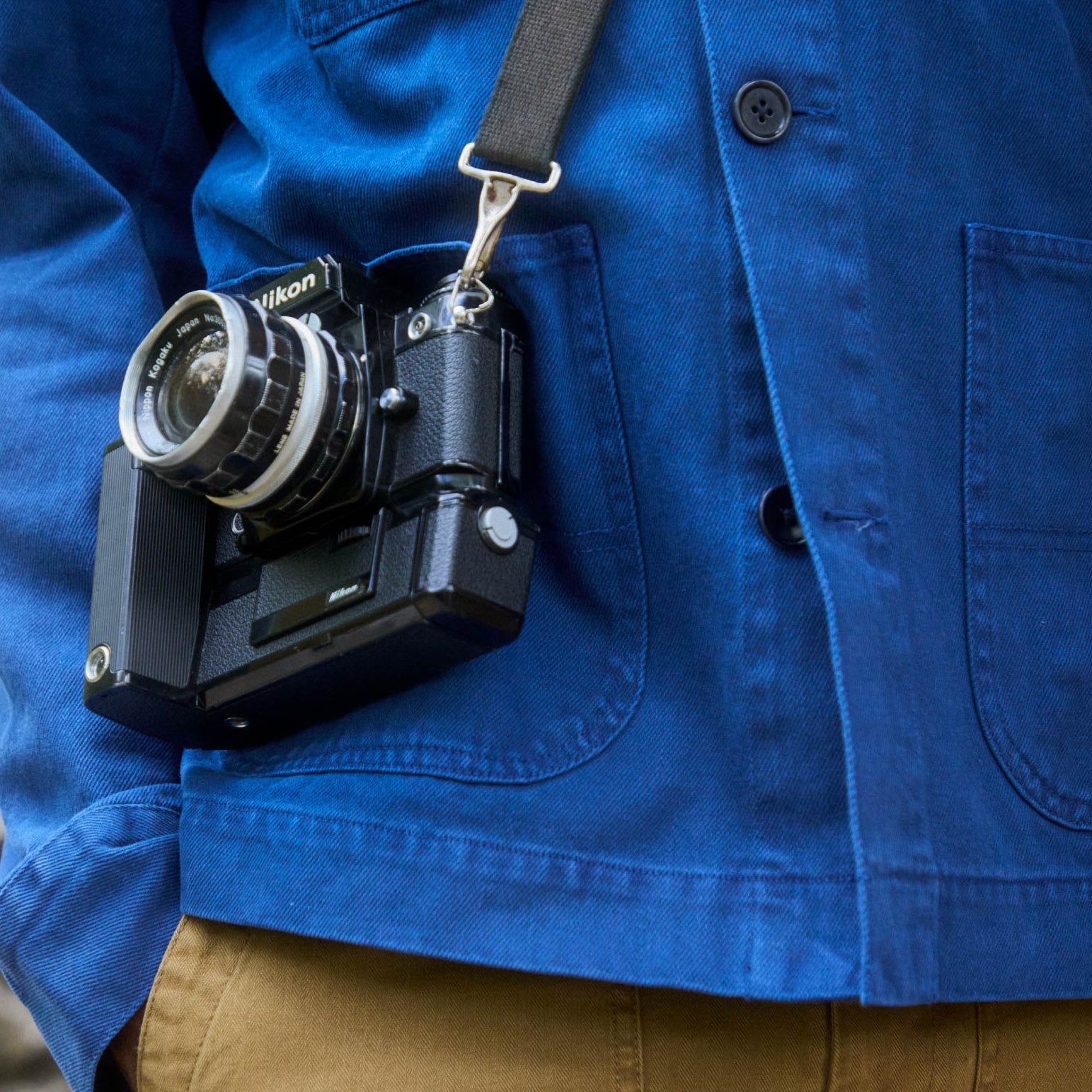 
                          Denim Work Jacket - Navy - Alex Mill - STAG Provisions - Outerwear - Coat / Jacket
                        