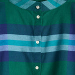 Oh Boy Big Plaid L/S Top - Green - BEAMS BOY - STAG Provisions - W - Tops - L/S Woven