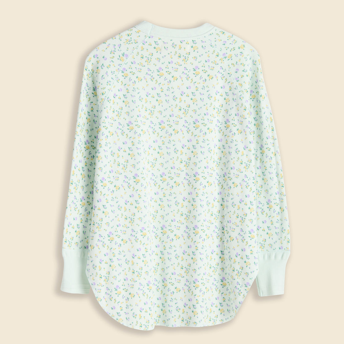 Floral Thermal L/S - Mint Green - BEAMS BOY - STAG Provisions - W - Tops - L/S Knit