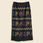 Floral Embroidered Skirt - Black - BEAMS BOY - STAG Provisions - W - Onepiece - Skirt