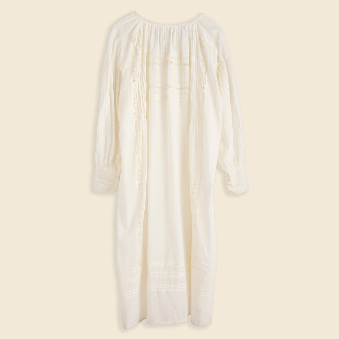 Oversized VinLace Dress - Off White - BEAMS BOY - STAG Provisions - W - Onepiece - Dress