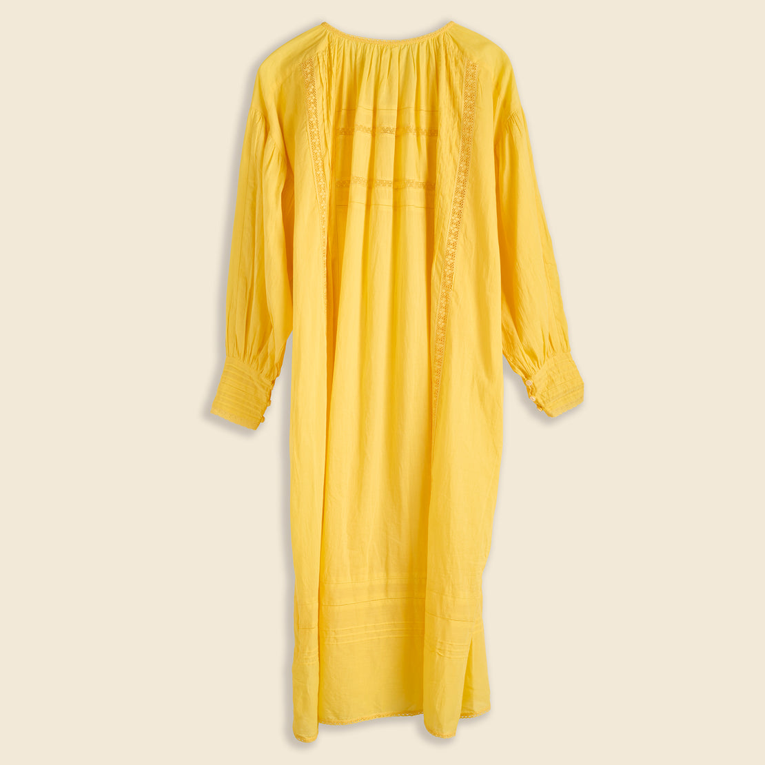 Oversized VinLace Dress - Yellow - BEAMS BOY - STAG Provisions - W - Onepiece - Dress