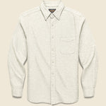 Flannel Shirt - Off White - BEAMS+ - STAG Provisions - Tops - L/S Woven - Solid