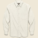 Flannel Shirt - Off White - BEAMS+ - STAG Provisions - Tops - L/S Woven - Solid