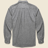 Flannel Shirt - Grey - BEAMS+ - STAG Provisions - Tops - L/S Woven - Solid