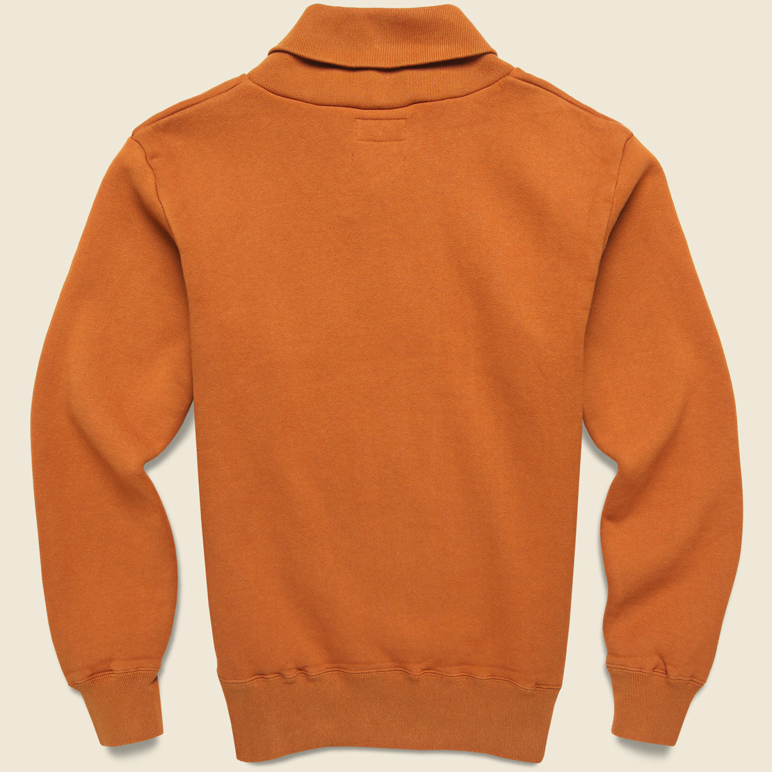 Shawl Collar Sweater - Brick - BEAMS+ - STAG Provisions - Tops - Fleece / Sweatshirt