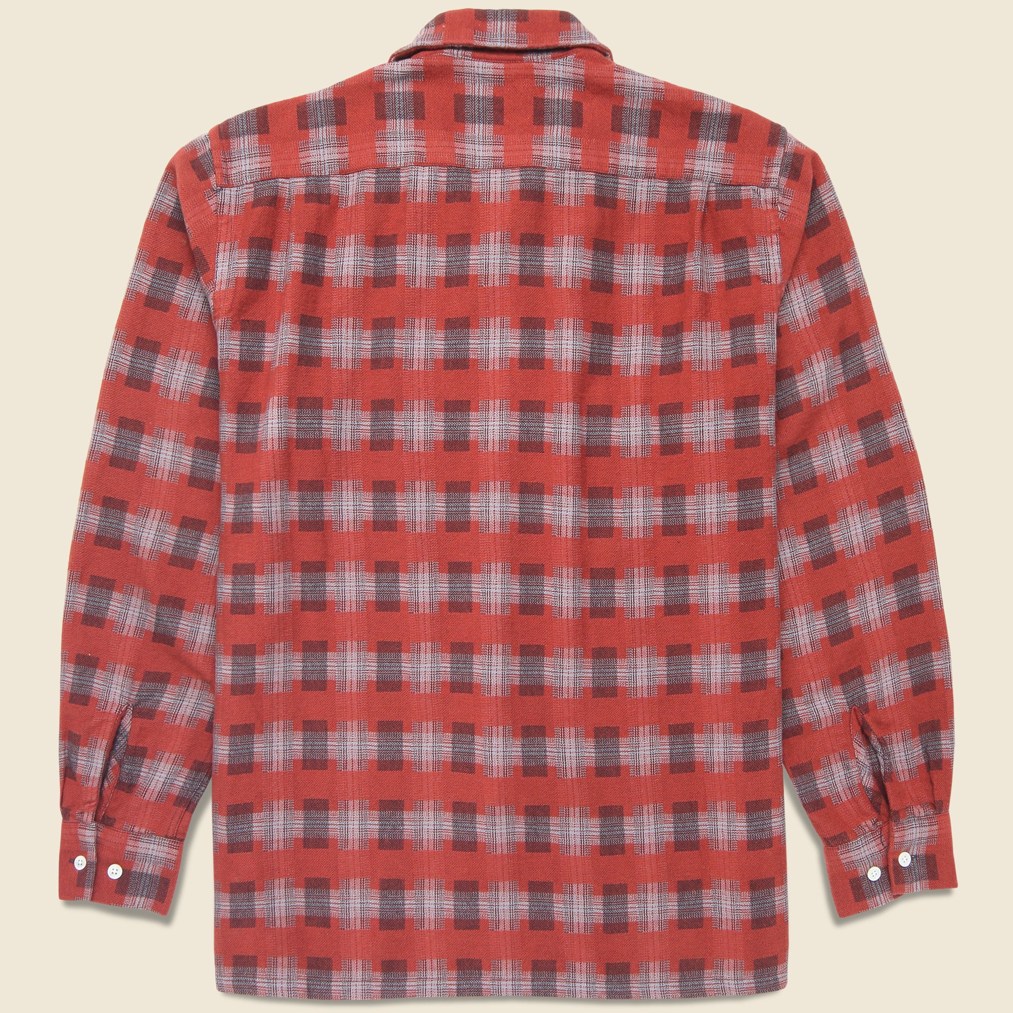 
                          Open Collar Brushed Satin Shirt - Multi
                        