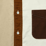 Corduroy Panel Shirt - Brown - BEAMS+ - STAG Provisions - Tops - L/S Woven - Corduroy