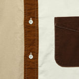 Corduroy Panel Shirt - Brown - BEAMS+ - STAG Provisions - Tops - L/S Woven - Corduroy